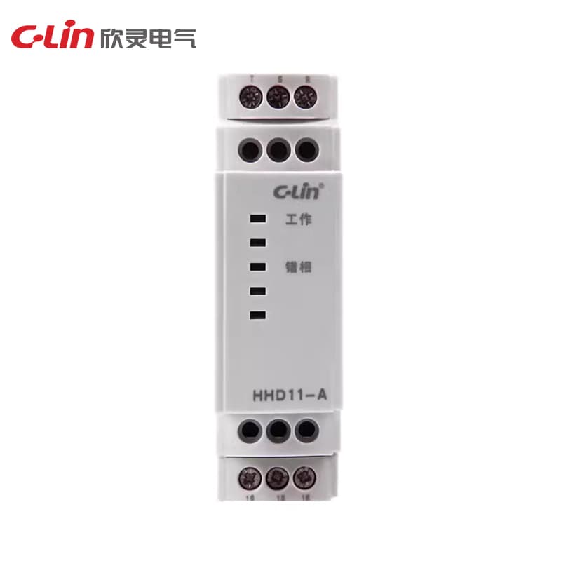 Реле защиты от перенапряжения/пониженного напряжения, потери фазы, контроля чередования фаз серии HHD11 2